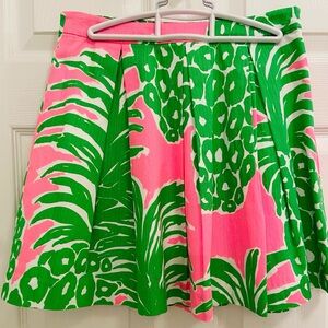 Lilly Pulitzer Pink Pout Flamenco Parfait skirt